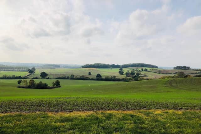 The view from Haselbach Hill, near Cottesbrooke