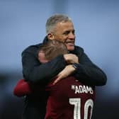 Keith Curle and Nicky Adams will both return to Sixfields tonight.