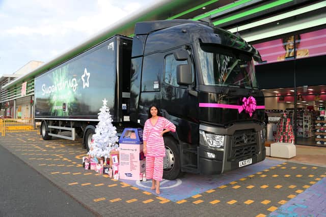 Cara Delahoyde-Massey kicked off the campaign at the Superdrug Rushden Lakes store
