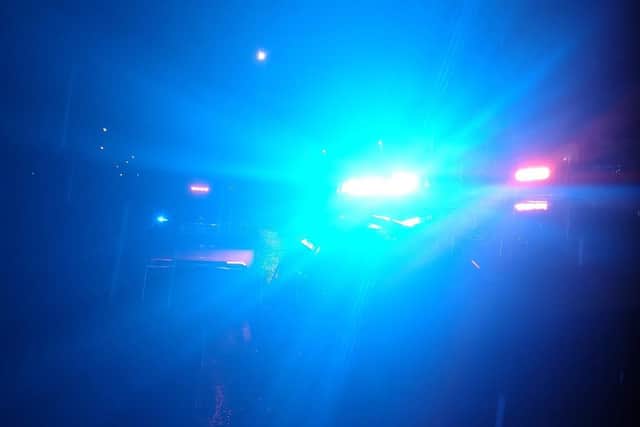 Police say a driver was arrested following last night's three-car pile-up on the M1