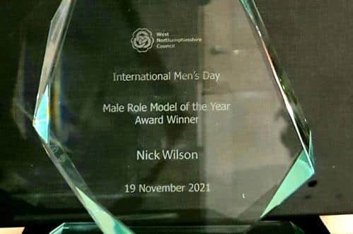The male role model award.