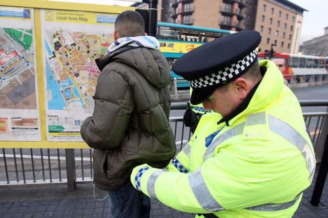 Stop and search