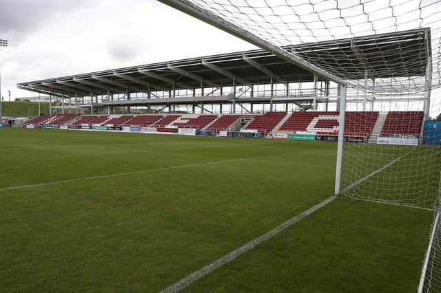 The east stand at Sixfields