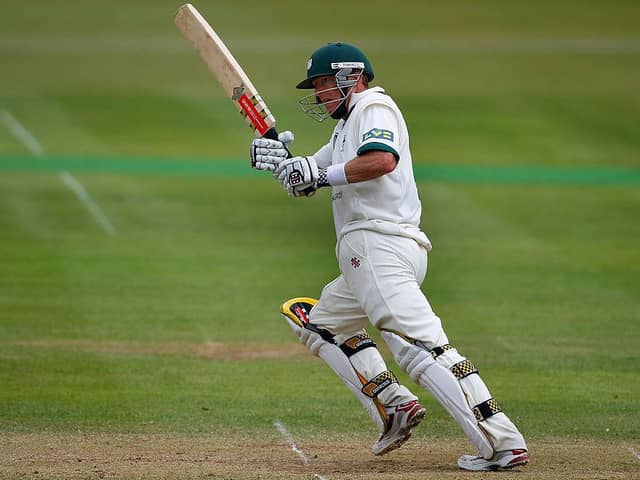 Ben Smith in batting action for Worcestershire