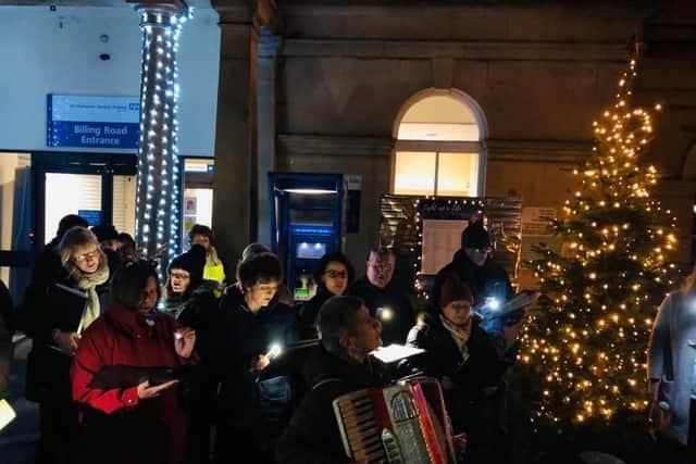 The first 'tree of light' event was held in person in 2019