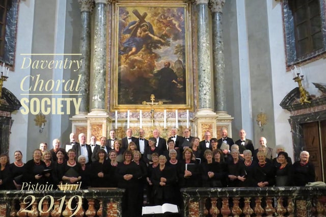 Members of Daventry Choral Society.