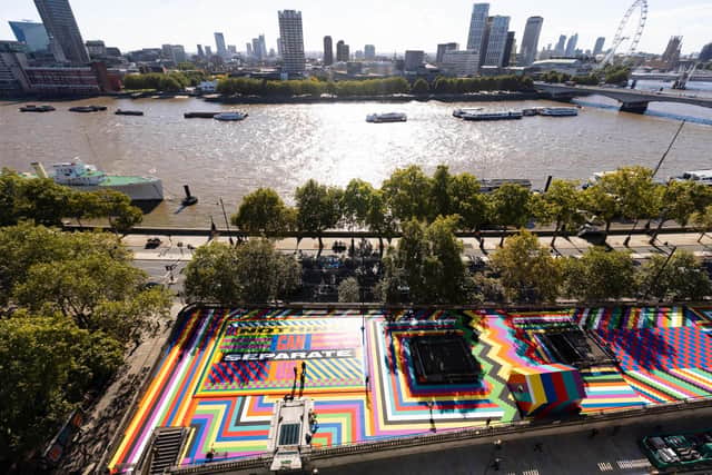Take in views across the Thames from the Temple Roof Garden