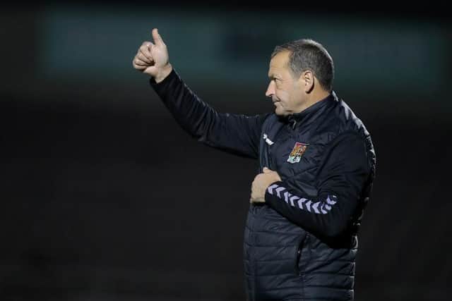Cobblers assistant boss Colin Calderwood