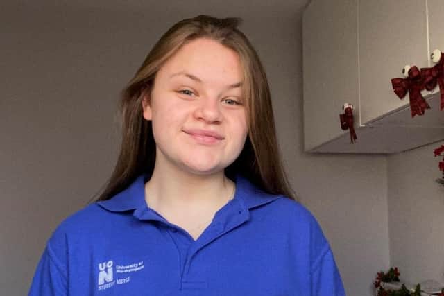 Kaitlin Shortland has won an award in the first few months of her degree.
