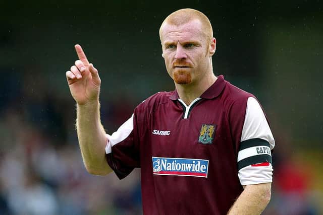 Sean Dyche spent two seasons with the Cobblers between 2005 and 2007