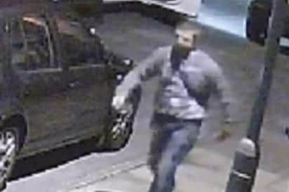 Police want to identify this man spotted on camera during the early hours