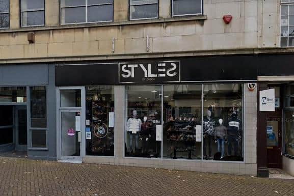 Styles of London in Abington Street