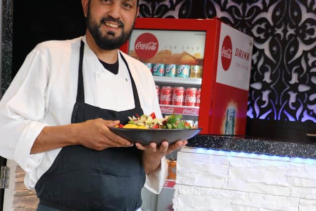 The curry house serves authentic Indian and Bangladeshi cuisine