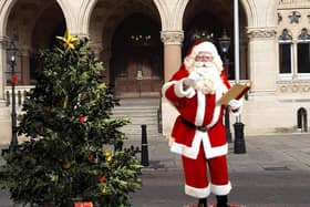 Where will Santa appear in Northampton?