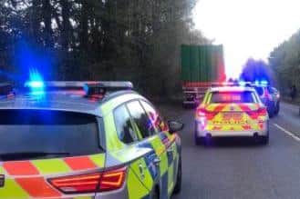 Rouse was driving a lorry from Northampton to Wellingborough when he was stopped last month