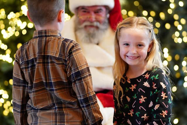 Santa's grotto will be quieter on Friday (December 10).