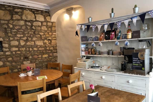 Donation will help the cafe.