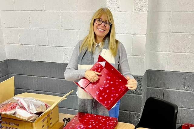 There will be more than 100 hampers delivered by the charity this Christmas.