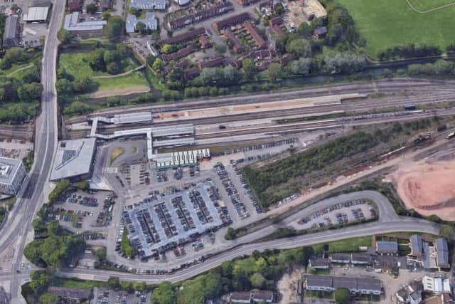 Plans will see a new multi-storey bullt alongside the existing one at Northampton station — which could then be developed