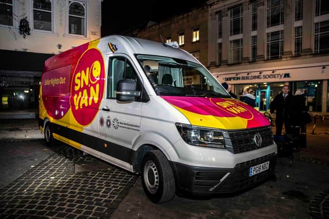 The van will be available on Friday and Saturday night from mid-December onwards