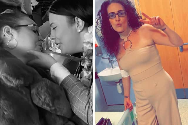 Marnie said her mum, Rhian, was always 'the life of the party.'