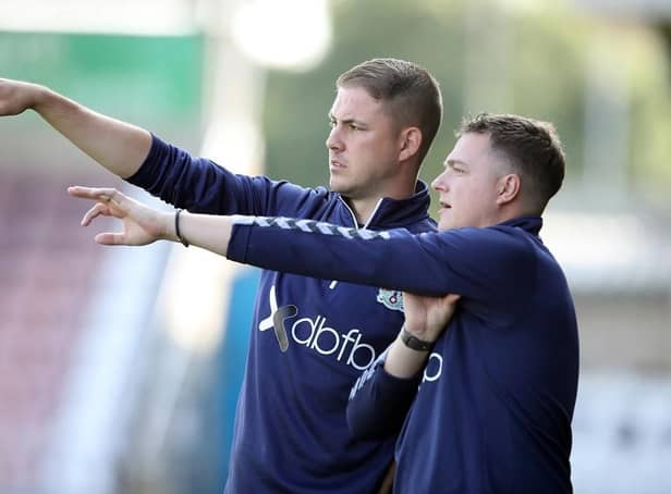 Cobblers Women's joint bosses Josh Oldfield and Lou Barry (Picture: Pete Norton)