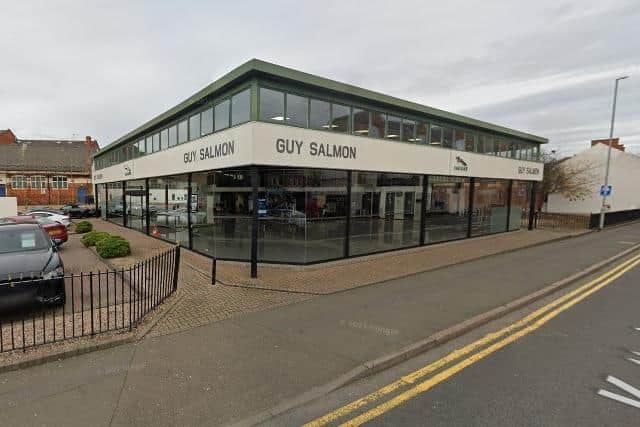 The dealership in Abington Square has stood vacant for months
