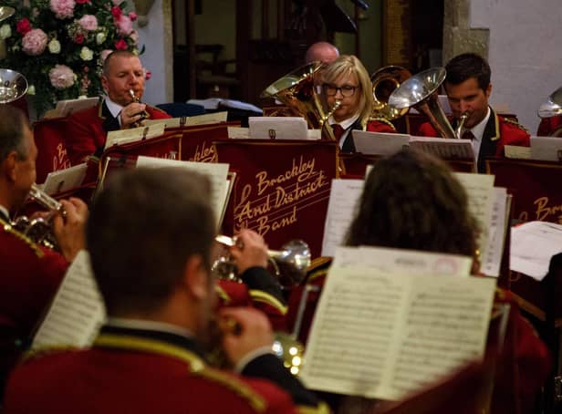 Brackley and District Brass Band have been practising their Christmas programme for the free concert on December 20