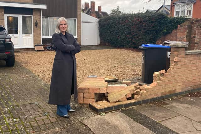 The Abington mum is most upset that no one has owned up to the possible crime