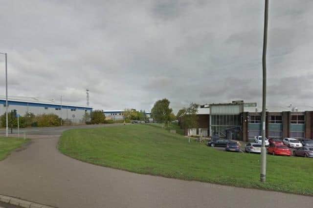 The former Harvey's Warehouse site in Lodge Way just off the Harlestone Road