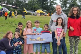 Simon Glover and his family have raised thousands of pounds for WNAA since his DIY accident in 2013.
