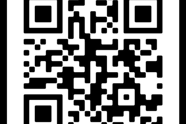 Scan the code if you would like to sign the petition.