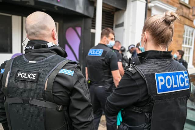 Officers received community intelligence.