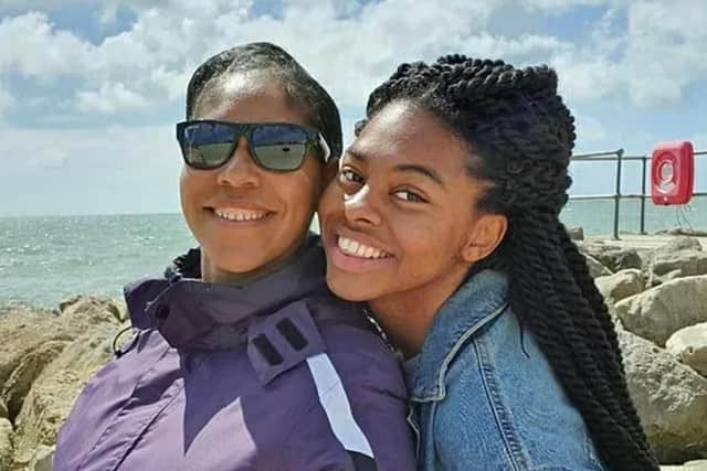 Katya Pires and Hulda Adao.