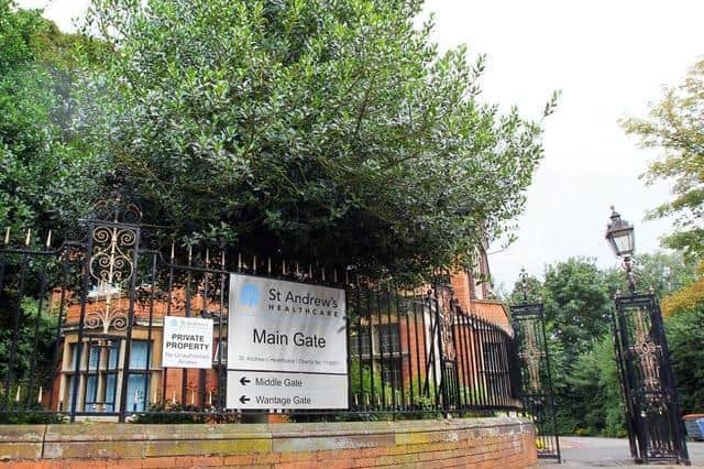 St Andrew's Hospital.