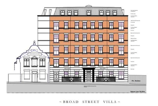 This is what the block of flats could look like