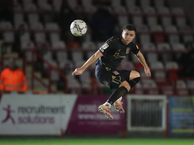 Cobblers right-back Aaron McGowan