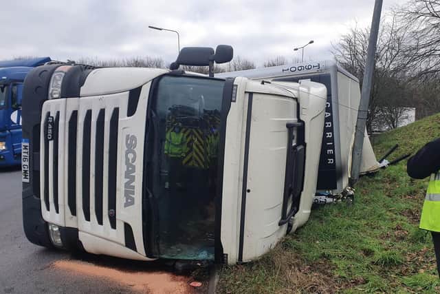 Police are warning recovery work could take well into the afternoon