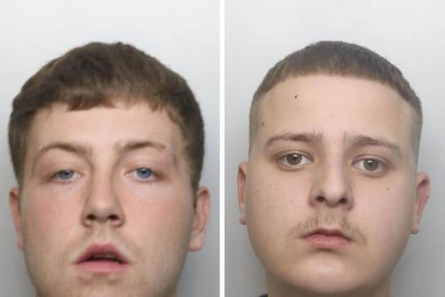 Gary Burgess and Adam Molloy. Photo: Northamptonshire Police.