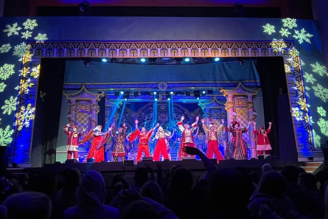 This year's pantomime show at The Deco Theatre is Aladdin.