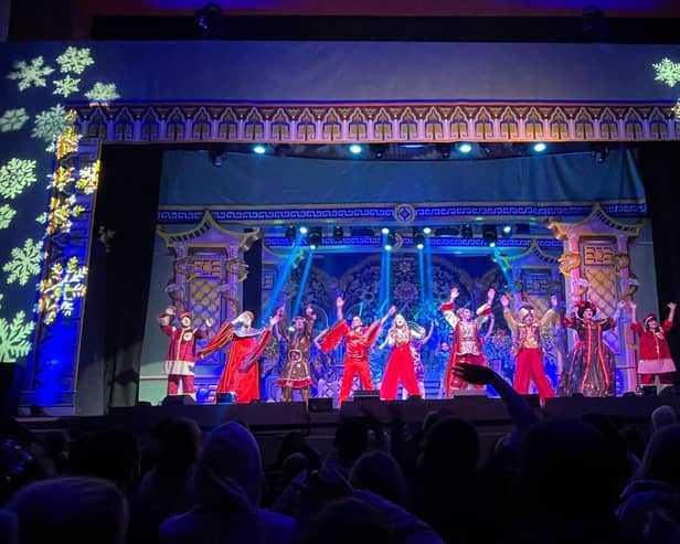 This year's pantomime show at The Deco Theatre is Aladdin.