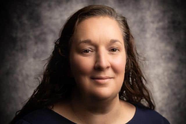 Last year's Community Award winner, Theresa McCarthy-Dixon.