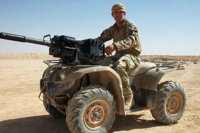 Nick enjoyed his work as a weapons instructor, particularly for the Grenade Machine Gun (GMG), one of his favourites