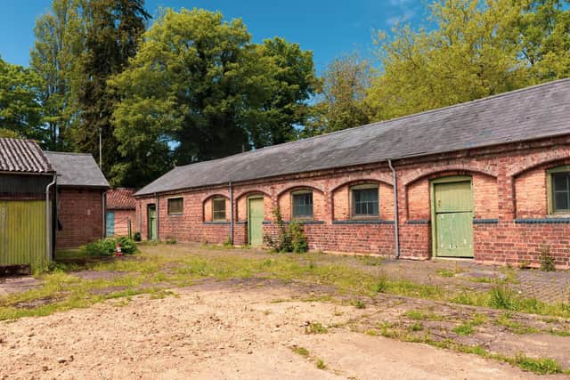 Delapre Abbey stables. Photo: Chalk Original.