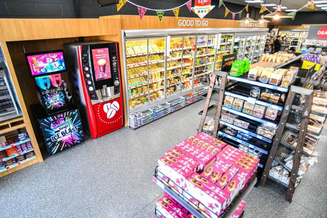 The revamped store in London Road, Kettering