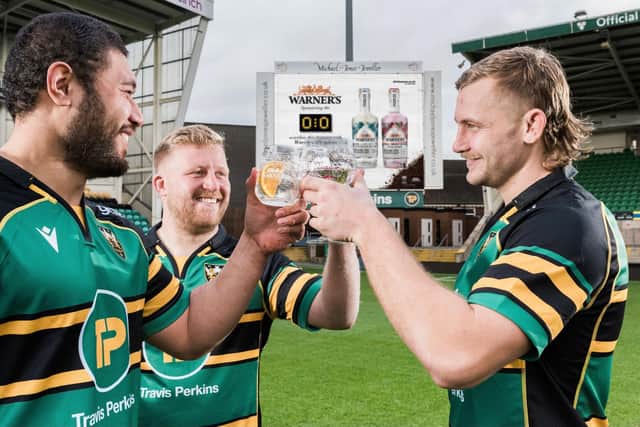Warner’s Distillery is sponsoring the 0-0 score line in January with the Gallagher Premiership Rugby side.