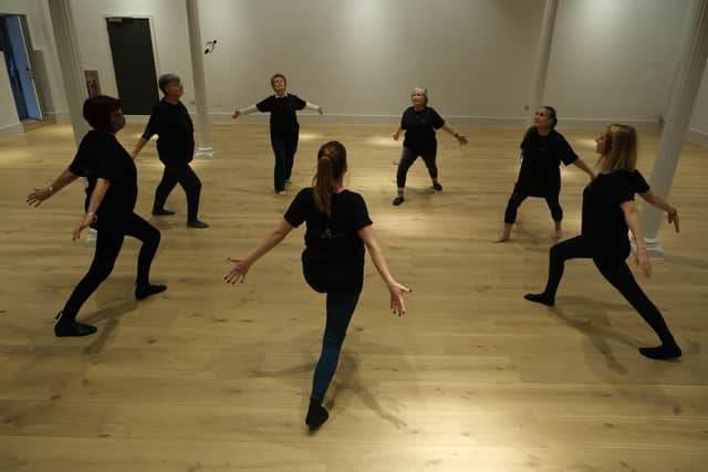 Elders Dance Company meets once a week at the Northampton Museum and Art Gallery.