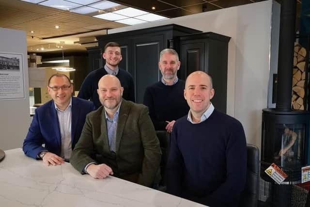 Back l-r Jamie Bedford, Mark Simmonds. Front l-r Lee Ferris, Dave Richardson, Richard Kingston.