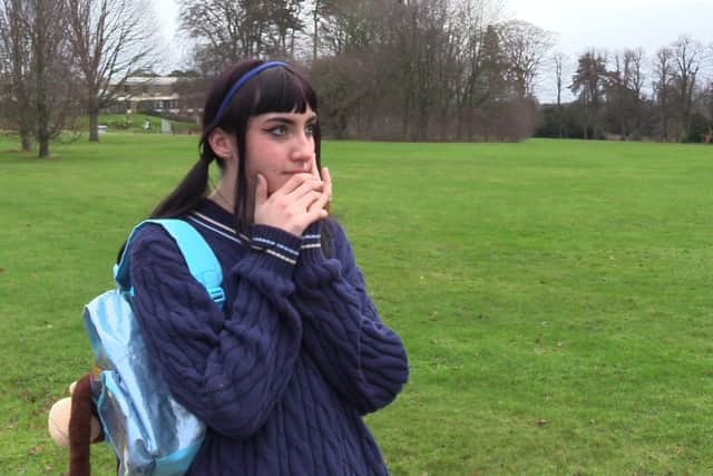 Saffron, 19, is hoping to move into a career in psychiatry.