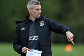 Steve Morison spent a short time working as an academy coach at Northampton in 2019.
